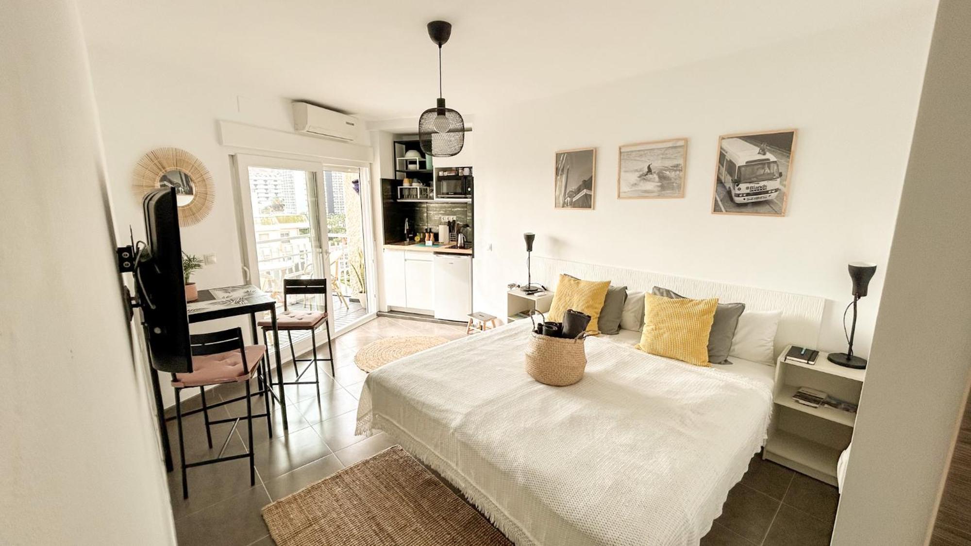 Vistas Al Mar A 1 Min De Playa Con Parkig Gratis Apartment เบนัลมาเดนา ภายนอก รูปภาพ